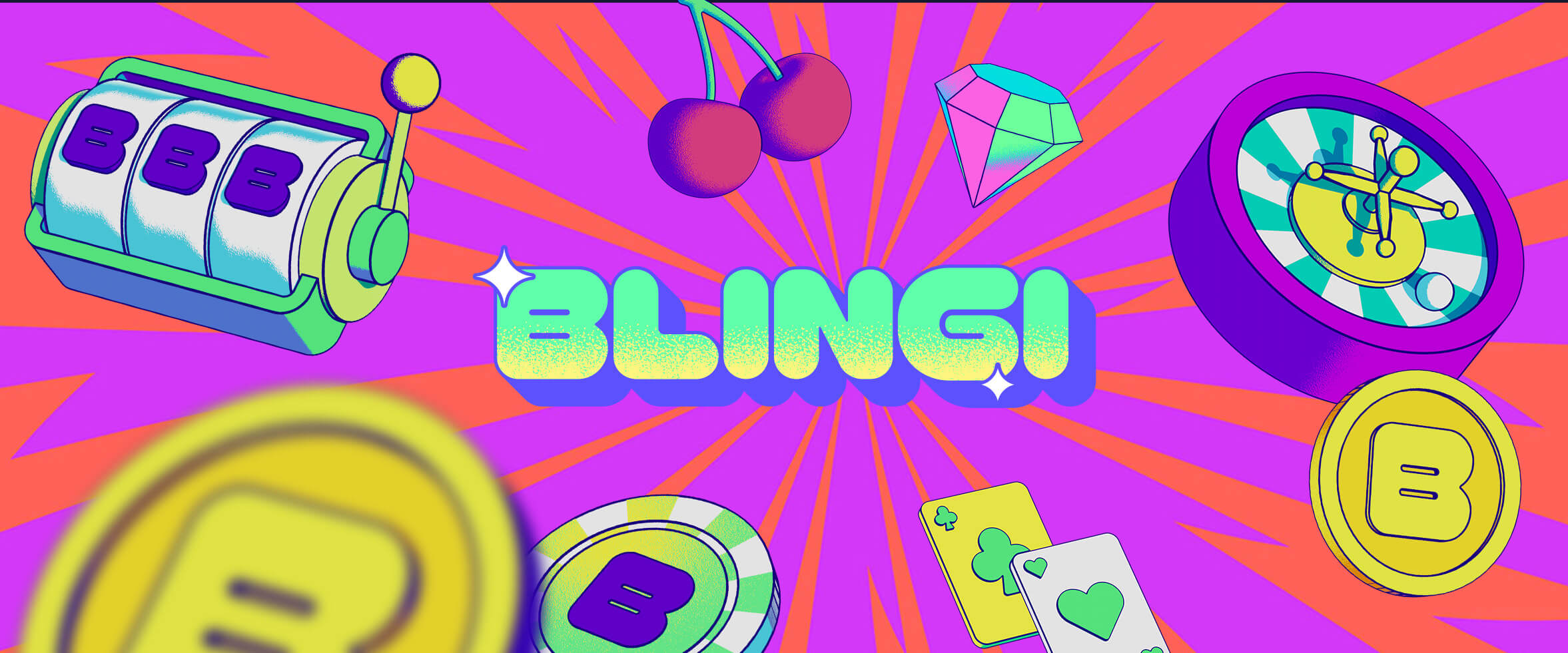 Get ready to spin with 250 Free Spins at Blingi Casino ✨
